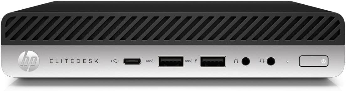 HP EliteDesk 800 G3 DM Core i5 6500T 2.5GHz 8GB RAM 256GB SSD Intel HD Graphics Windows 10 Pro (Refurbished)