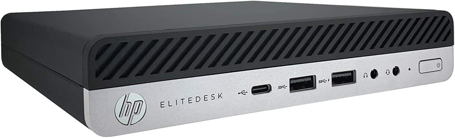 HP (Renewed) EliteDesk 800 G5 Mini 9th Gen Intel Core i5 9500T 6 Core up to 3.70 GHz 16GB DDR4 Memory 256GB NVMe SSD WiFi-6 Bluetooth 5.0 Intel UHD Graphics 630 windows 11 Pro