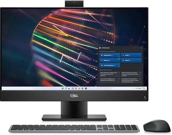 Dell OptiPlex 7460 24 Core i5 All in One Desktop PC Intel Core i5 8500 FHD IPS Display 256GB SSD 8GB Ram Business & Office Computer WiFi Webcam Speakers Windows 11 (Renewed)