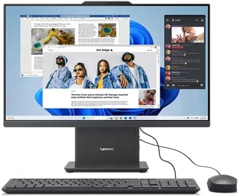 Lenovo (Upgraded) IdeaCentre AIO 27IRH9 27 FHD All in One Desktop Intel Core i7 13620H (13th Gen) 16GB DDR5 RAM 512GB SSD Intel UHD Graphics Windows 11 Pro Non Touch Luna Grey (F0HM00UYAK)
