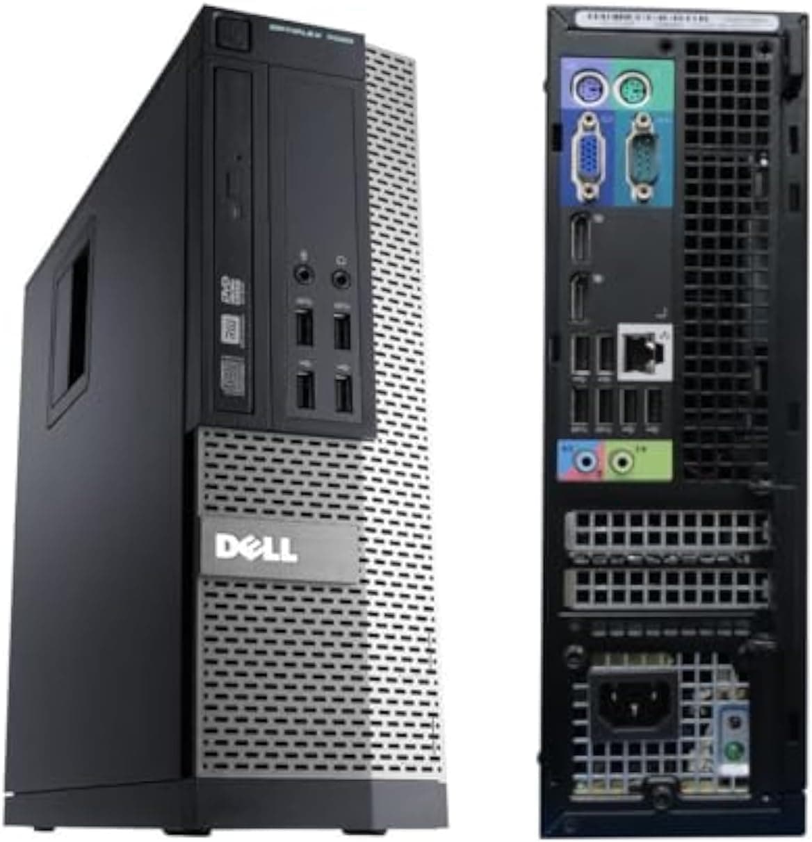 2020 (Refreshed) Optiplex 7020 SFF Core i7 4770 16GB Ram 256GB SSD+1TB HDD Desktop PC Windows 11 Wired Keyboard Mouse Wifi (Revived)