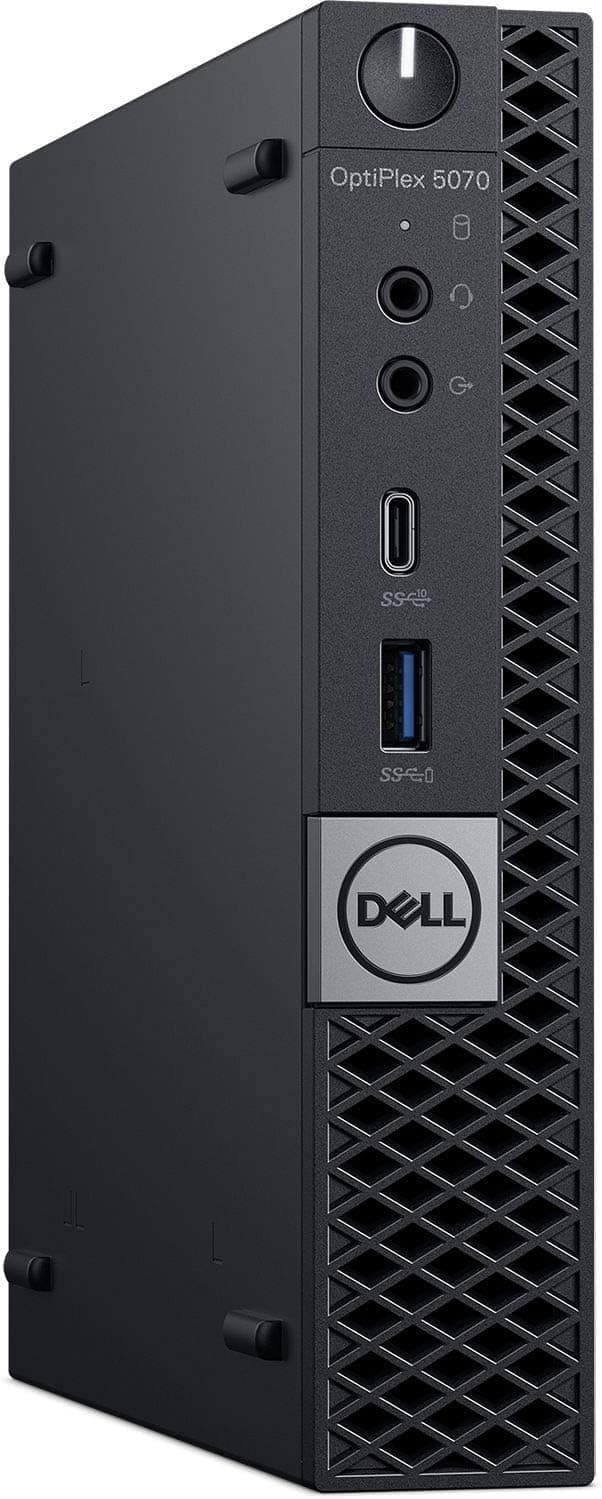 DELL (Renewed) Optiplex 5070 Micro MFF Desktop PC Intel i5 9500T 16GB DDR4 New 512GB M.2 NVMe SSD WiFi BT HDMI New KB & Mouse Windows 11 Pro