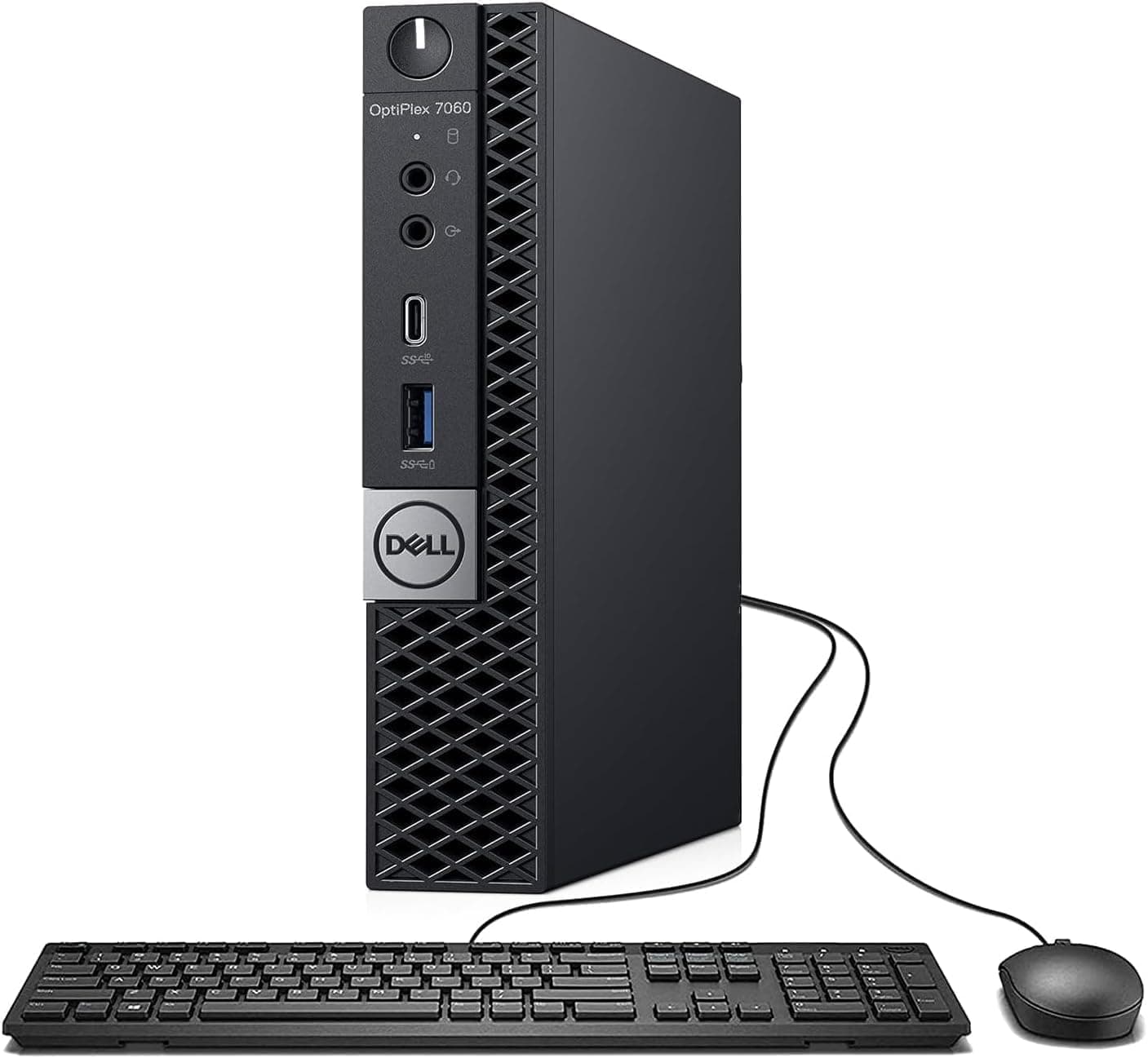 Dell (Renewed) OptiPlex 7060 Micro Desktop Business PC Intel Core i5 8500T 2.1GHz 16GB 512GB SSD USB Type C Windows 11