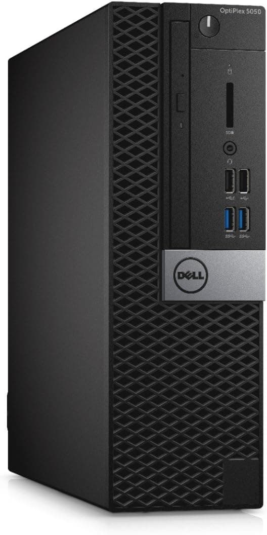 DELL (Upgraded) KKD12 OptiPlex 5000 5050 Desktop Computer Intel Core i5 (7th Gen) i5 7500 3.40 GHz 8 GB DDR4 SDRAM 256 GB SSD Windows 10 Pro 64 bit