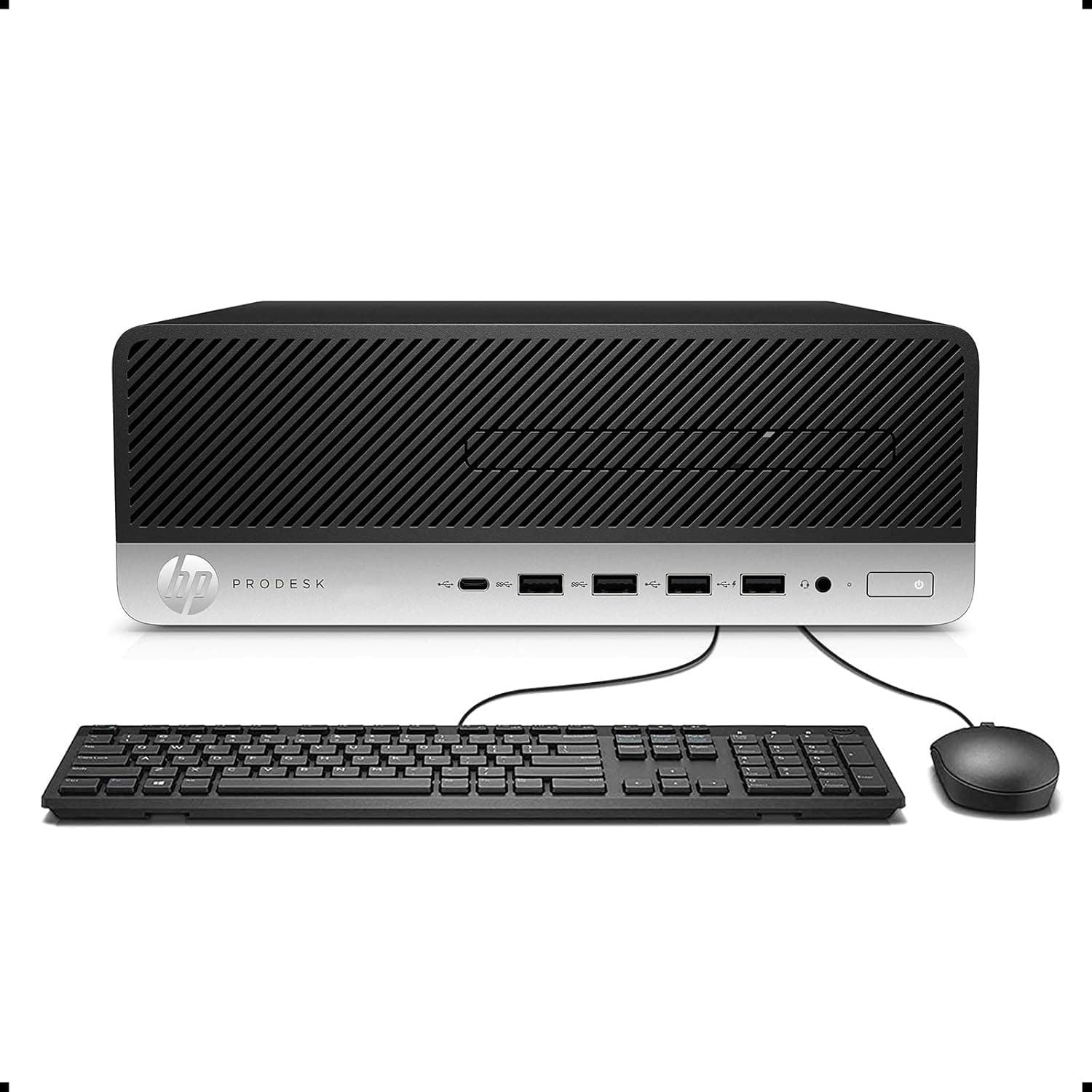 HP (Renewed) Business Desktop ProDesk 600 G3 SFF Computer Intel Core i5 6500 3.2GHz 16GB RAM 512GB SSD Windows 10 Professional