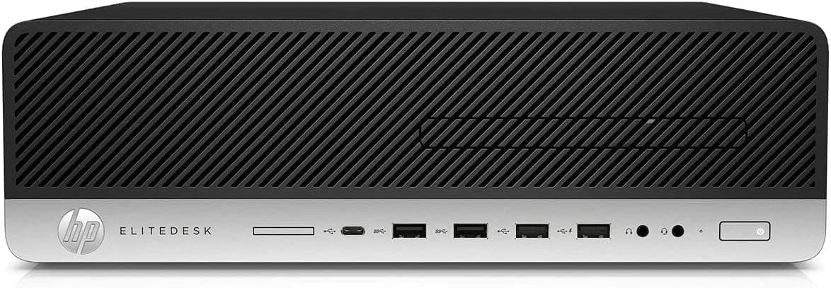 HP (Renewed) EliteDesk 800 G4 SFF Desktop PC Intel Core i7 8700 3.20GHz 16GB DDR4 512GB SSD WiFi BT Window 10 Professional