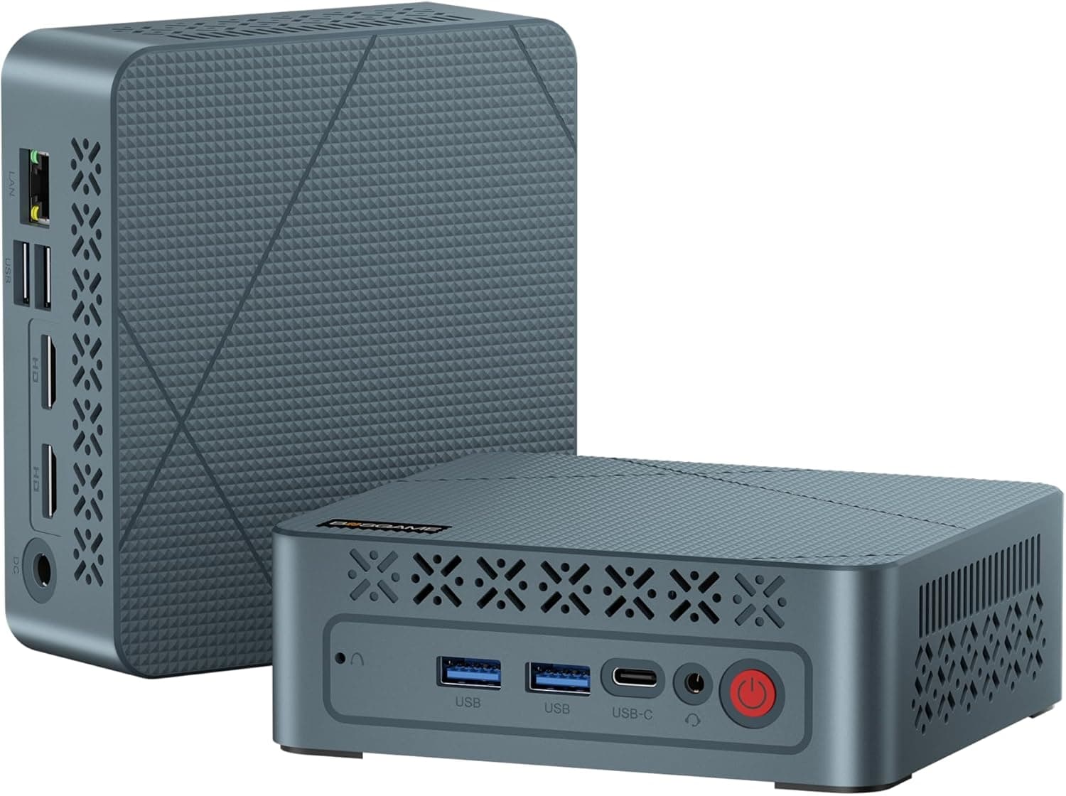 BOSGAME E2neo Home Office Mini PC Ryzen 5 3500U (Βeat 4300U N150, up to 3.7GHz) 16GB DDR4 RAM 512GB NVME SSD Mini Desktop computer Dual HDMI2.0 Triple Sreen Display WiFi5 BT 5.0 RJ45 LAN WOL