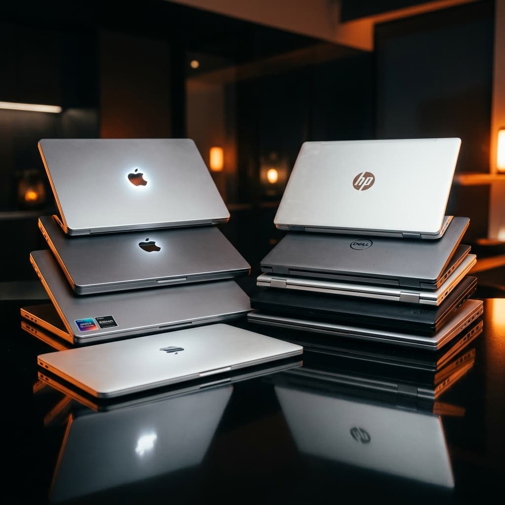 Variety of laptops for trade in